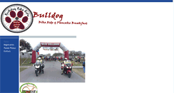 Desktop Screenshot of bulldogbikeride.com